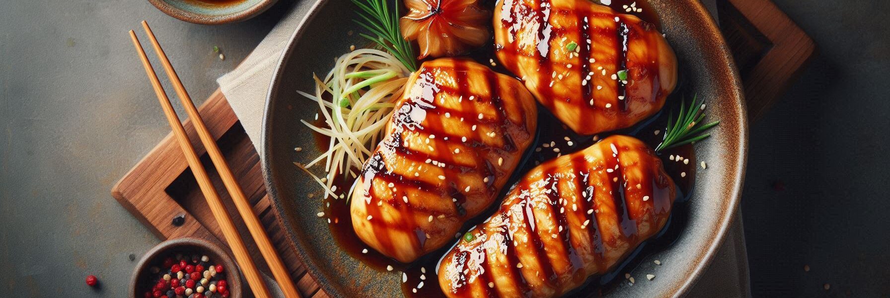 Plated Chicken Teriyaki