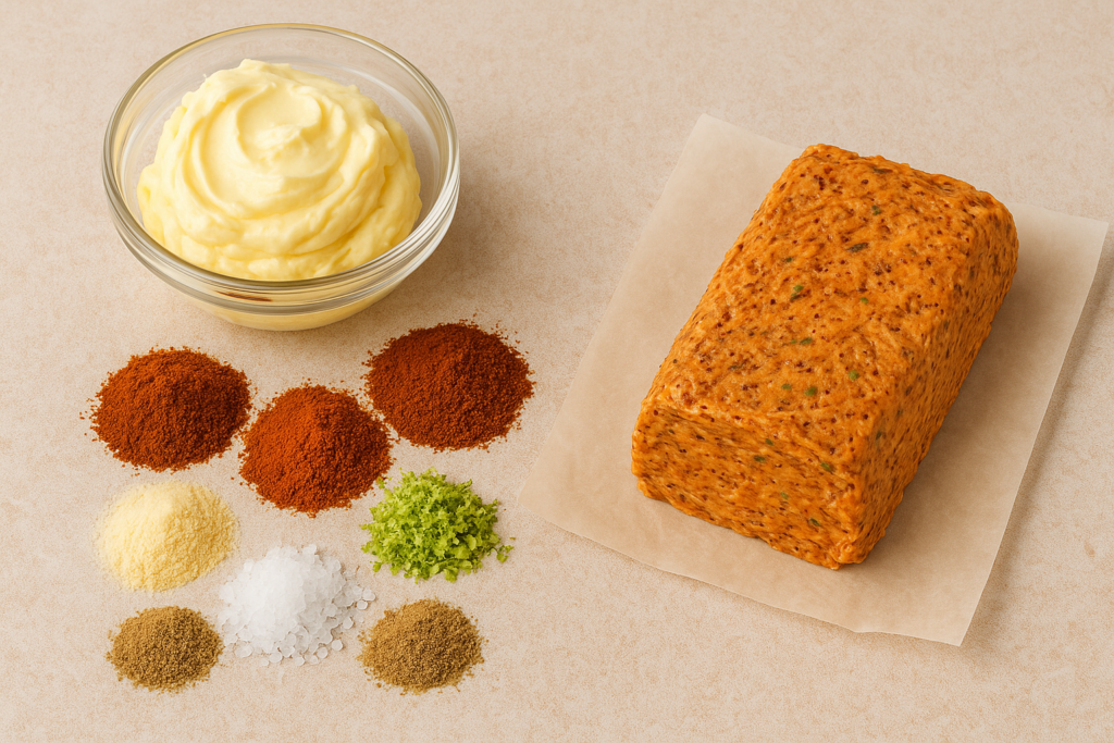 compound butter ingredients for Chili-Lime Quick Cooking 16lb Turkey