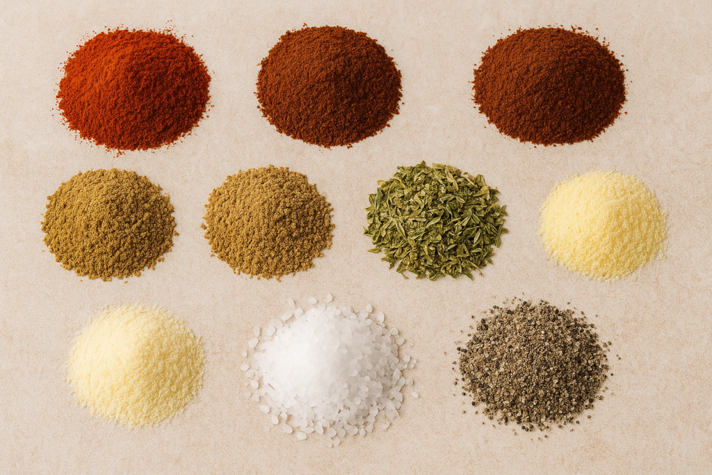 dry rub ingredients for Chili-Lime Quick Cooking 16lb Turkey