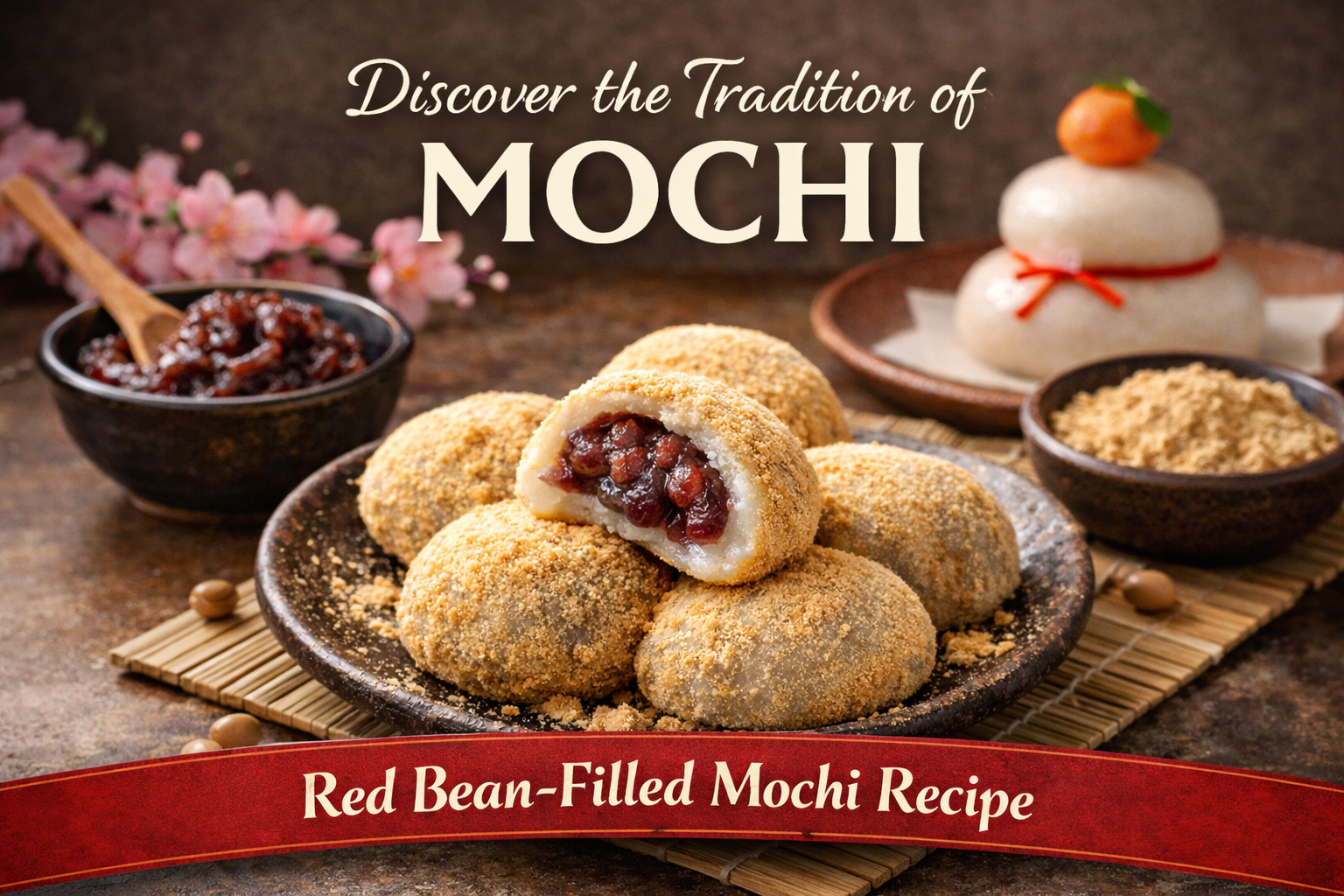 Red Bean-Filled Mochi