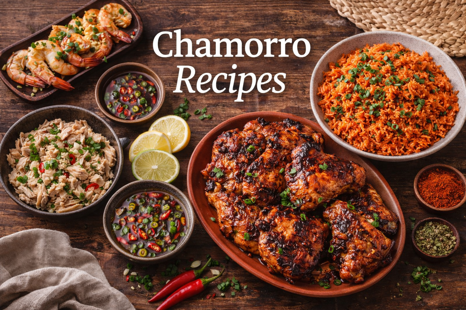 Chamorro recipes featuring traditional Guam dishes and island style cooking