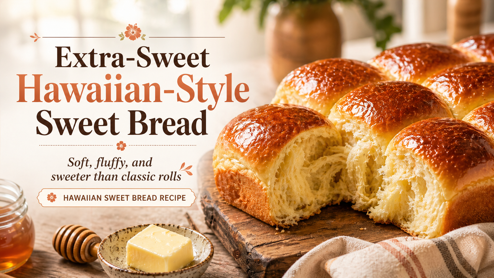Hawaiian sweet bread recipe