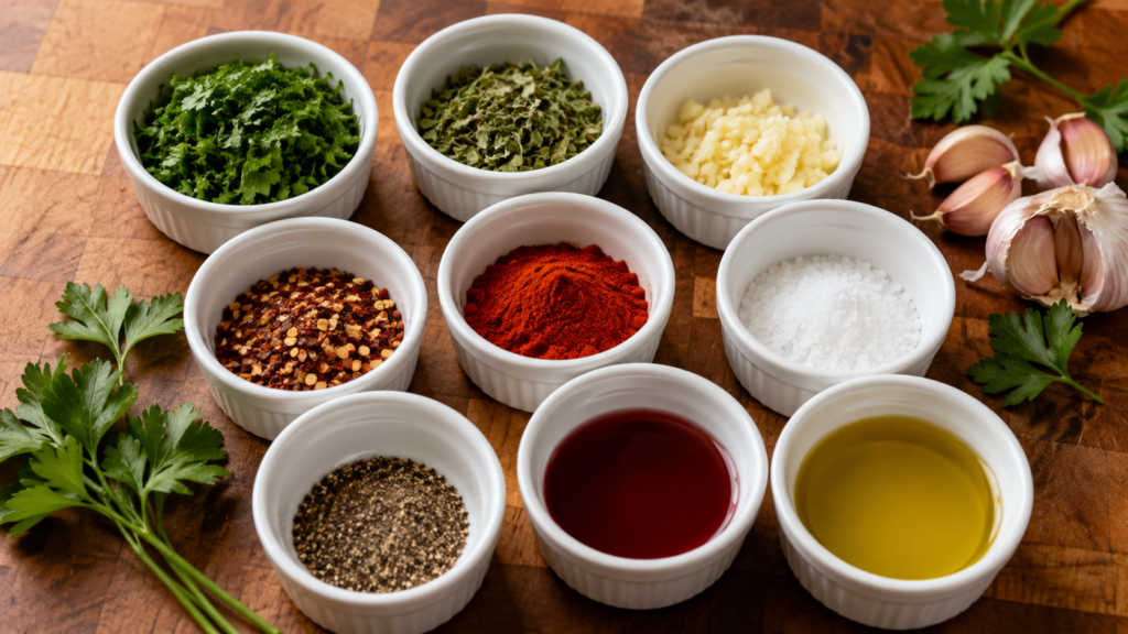 Argentinian Chimichurri Recipe Ingredients